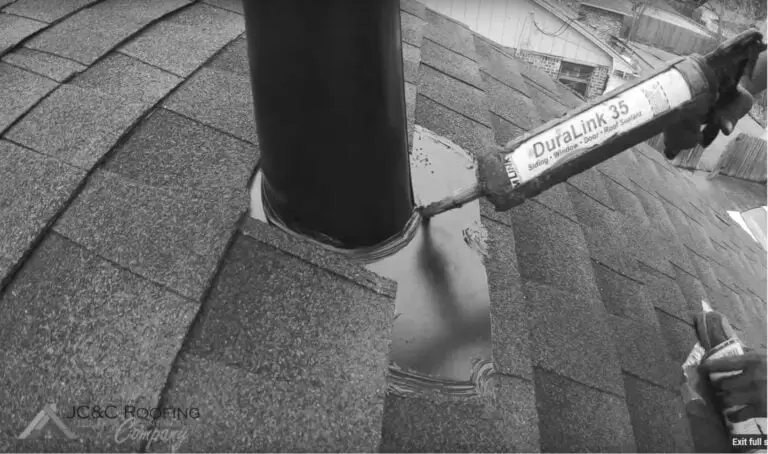 Step 18 of a JC&C roof replacement: Vents sealed
