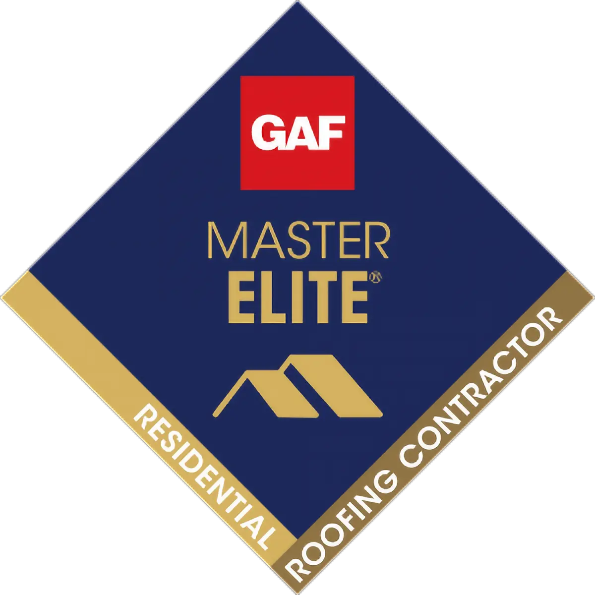 GAF Master Elite Contractor - Top 2% of Roofers Nationwide