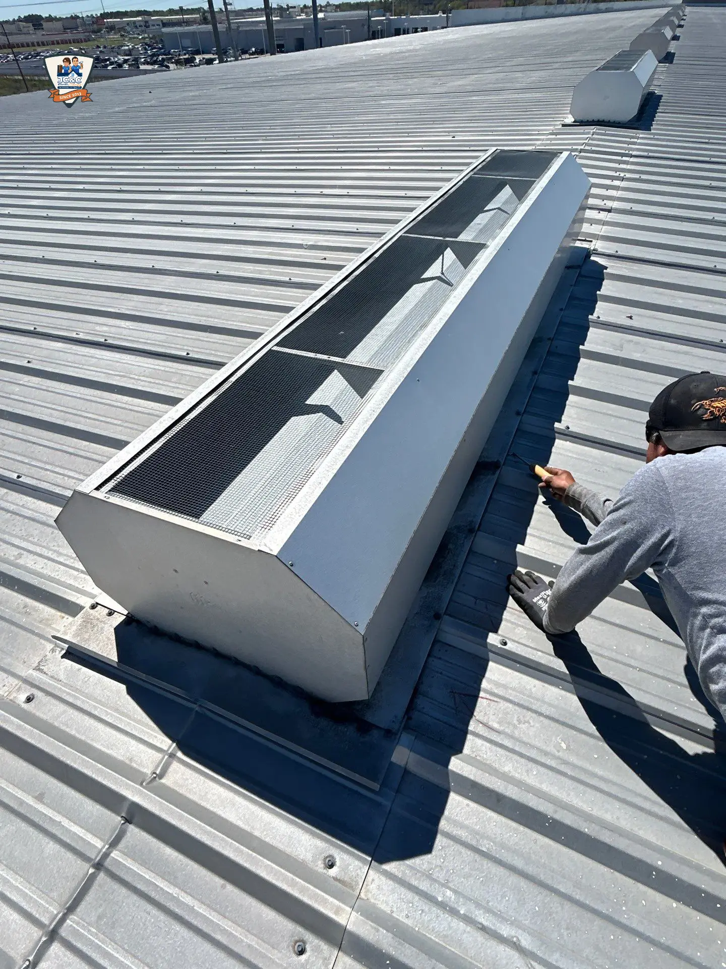 Metal roof maintenance