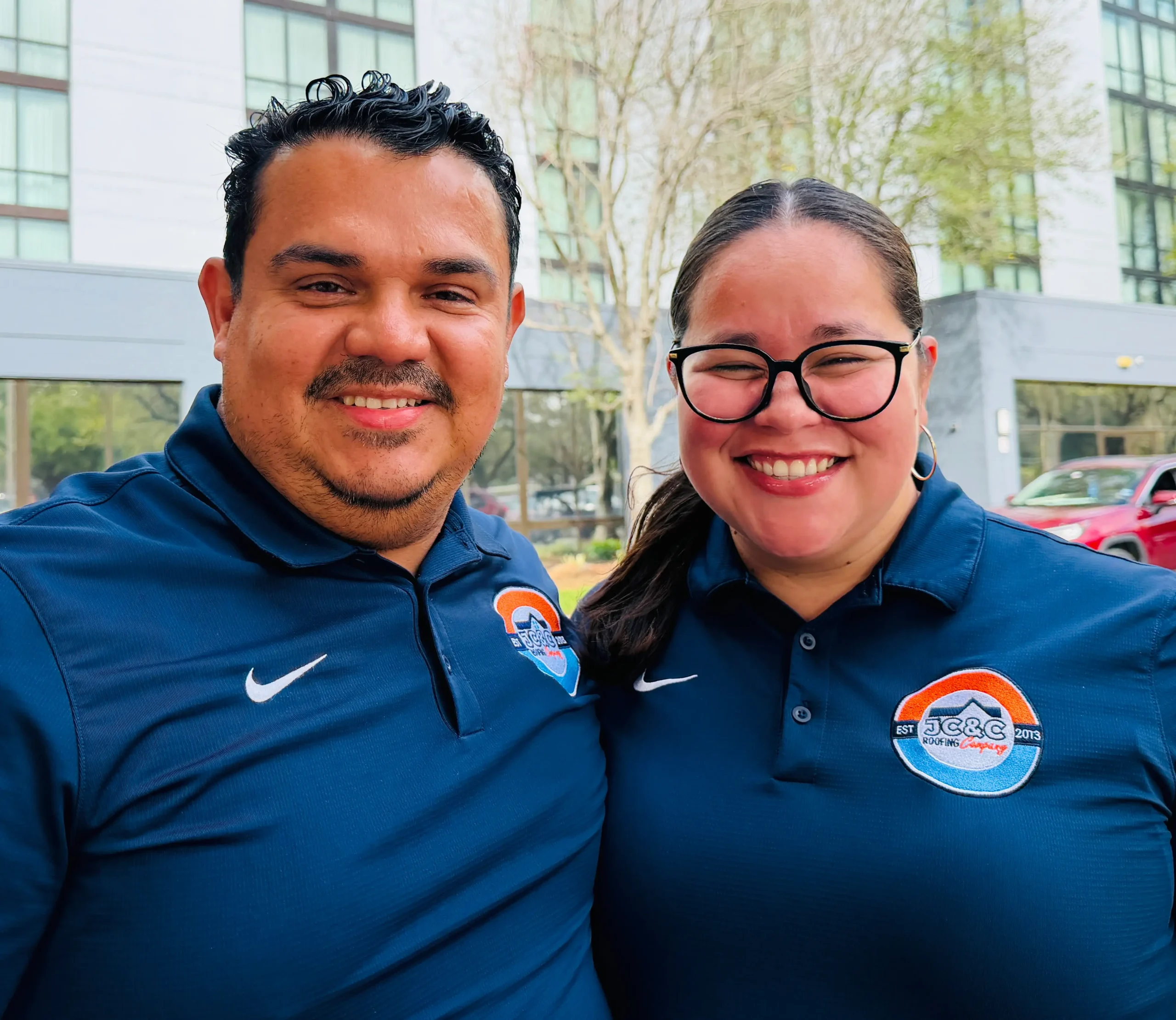Christian & Jennifer Hernandez - Founders of JC&C Roofing Company, Houston's Family-Owned Roofing Experts