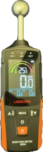 Pinless moisture meter for non-destructive scans